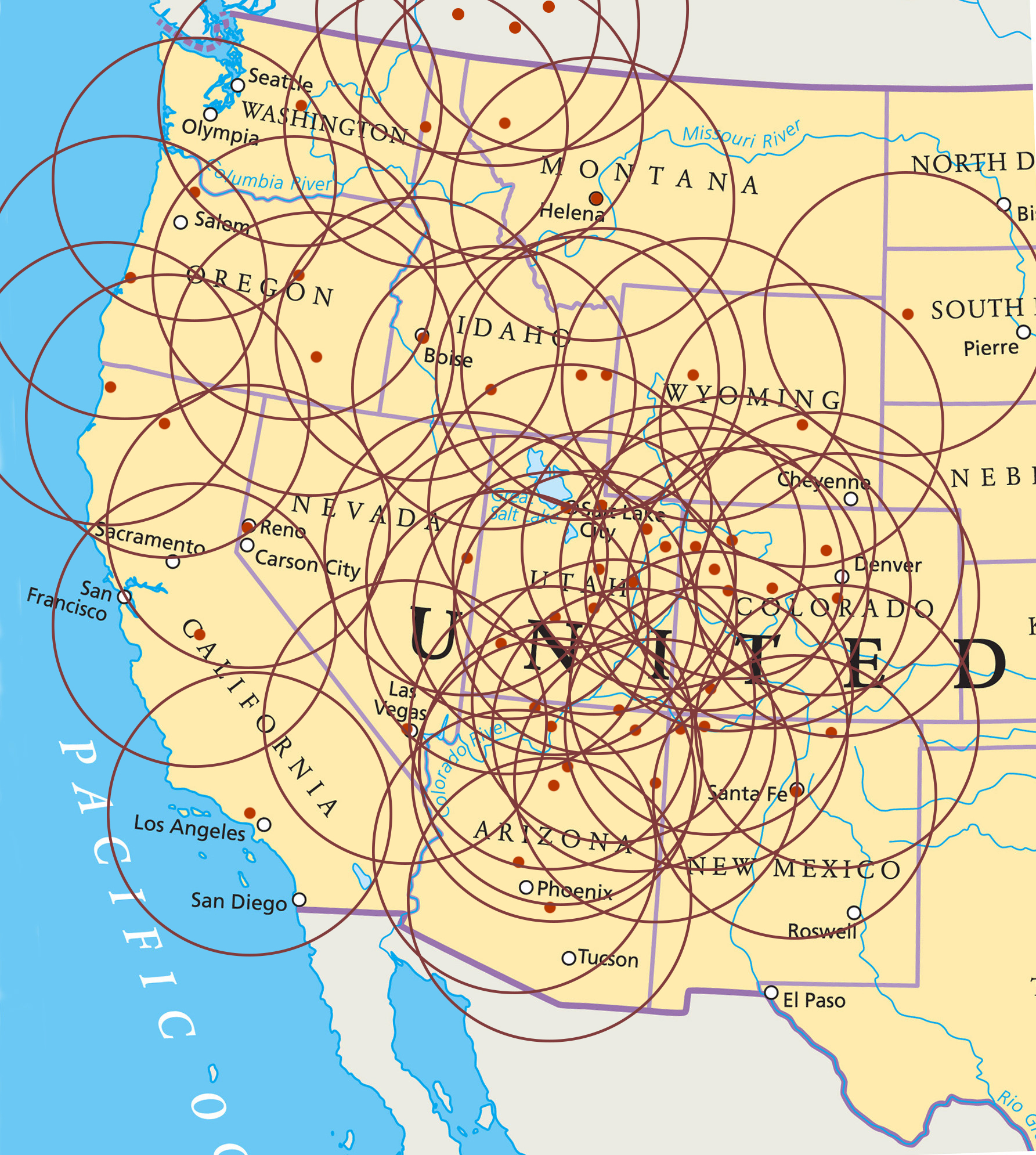 All Visited Destnations!