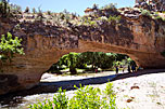 2 Visitors Under Bridge