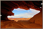 Twin Butte thru Tiny Arch.