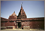 Red Temple From Street