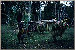 Native Ceremony In Sepik Village