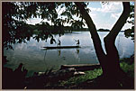 Fishermen Use Canoes