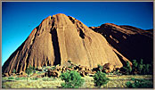 Outside Of The Arch At Ayers Rock
