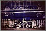 The Tomb's ceiling extravegantly painted.