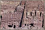 Detail Of Royal Nabatean Tombs Petra