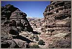 Distant Temple From Entrance To Petra