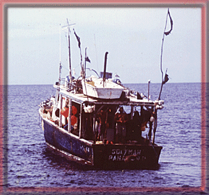 Venezuelian Finning Boat.