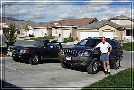 A new Jeep and what a smile!