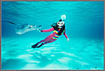 Jessica Dances With Sting Ray