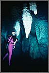 Jessica In Palau's Chandelier Cave