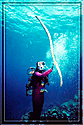 Philippines-Jessica with big Sea Snake