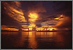 Micro Sunset And Clouds